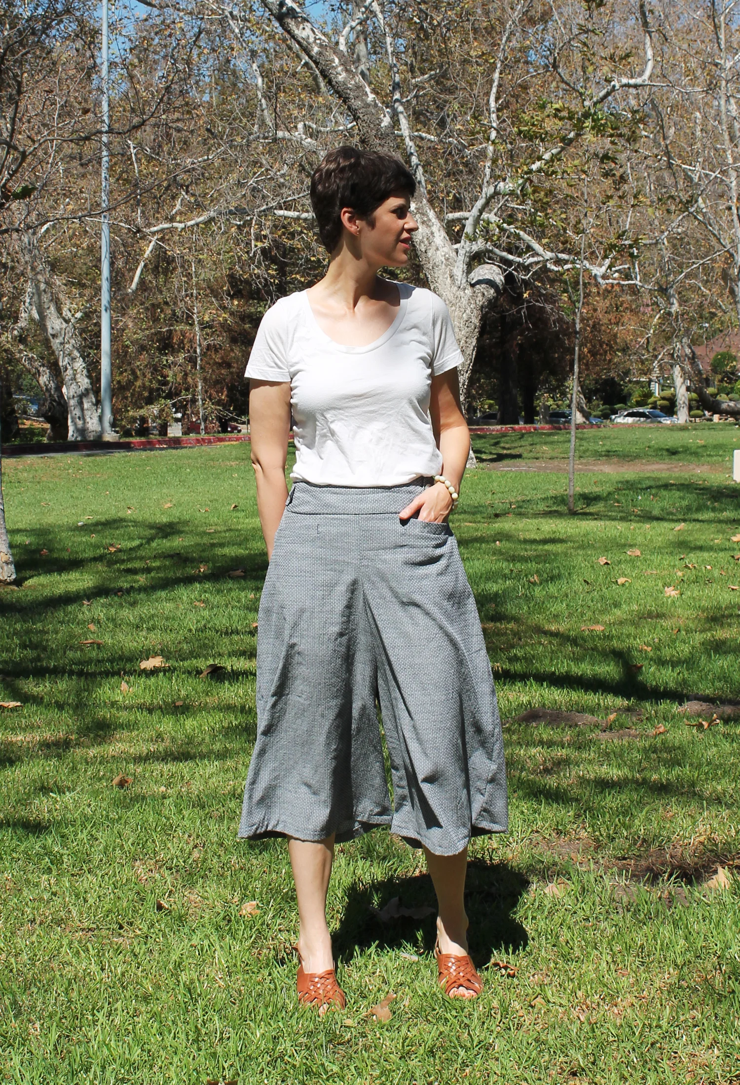 Culottes skirt yardage discount